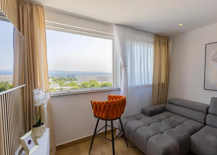 公寓 Golden View Luxury 斯普利特