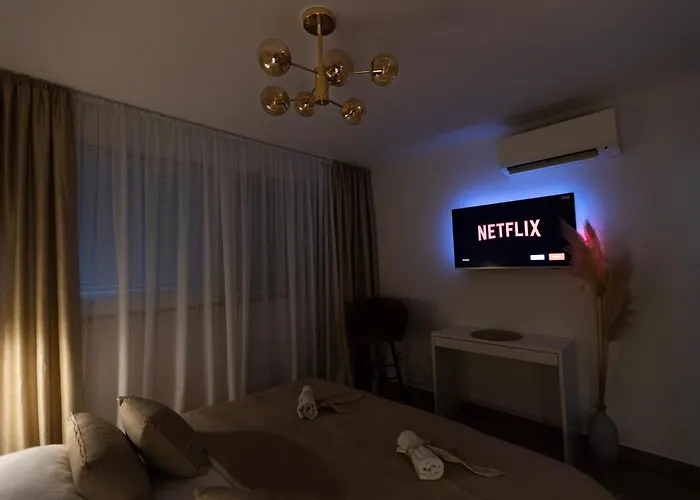 公寓 Golden View Luxury 斯普利特